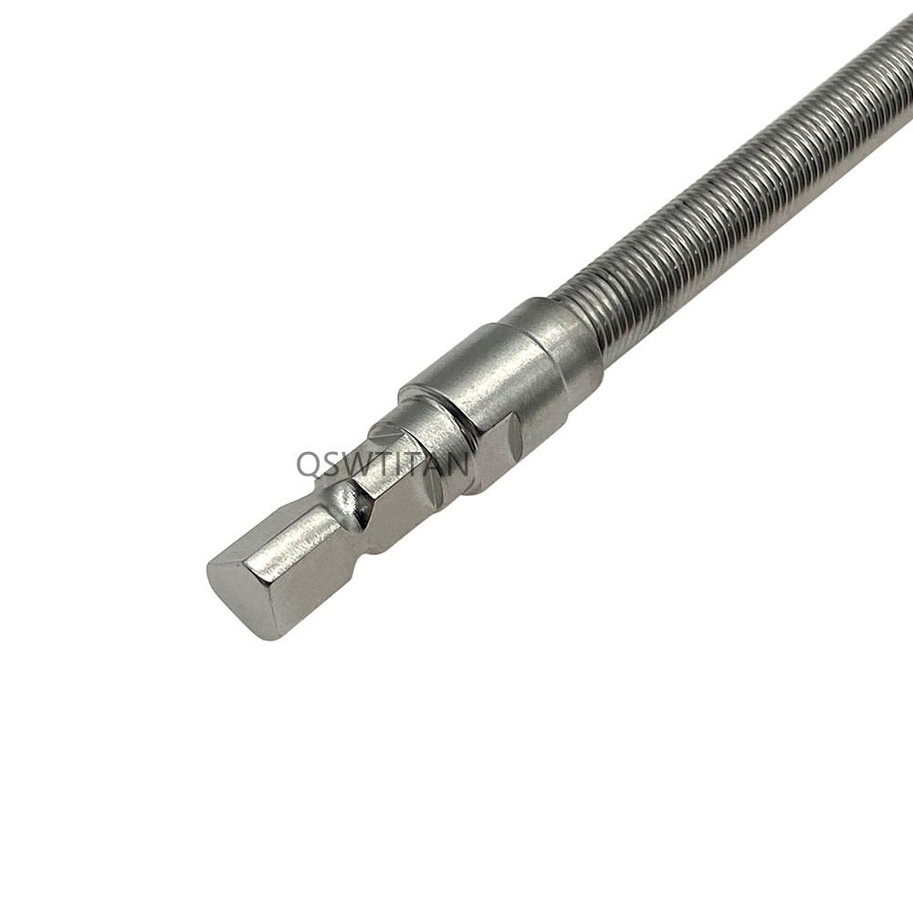 2.5mm 3.2mm Flexible Drill Bit Soft Drill Orthopedic Bone Drill Bit Pet Orthopedic Instrument Stainless Steel