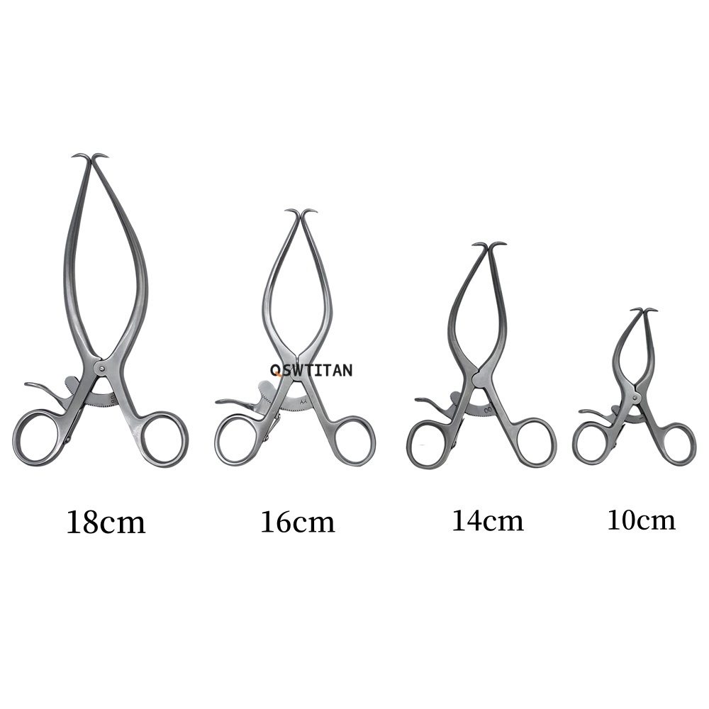 QSWTITAN Weitlaner Retractor Stainless Steel Self-Retaining Retractor Veterinary Surgical Instruments Reuseable