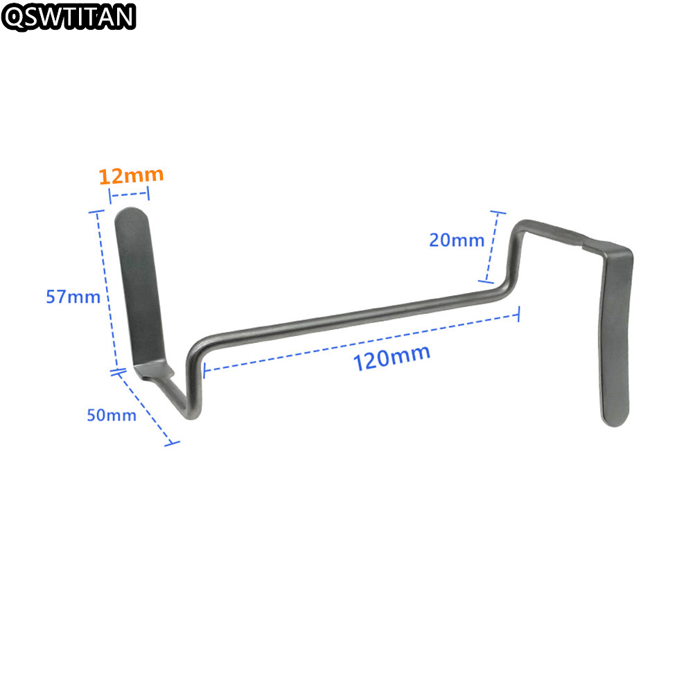 Stainless Steel Bone Z Type Knee Retractors Autoclavable Orthopedic Instrument
