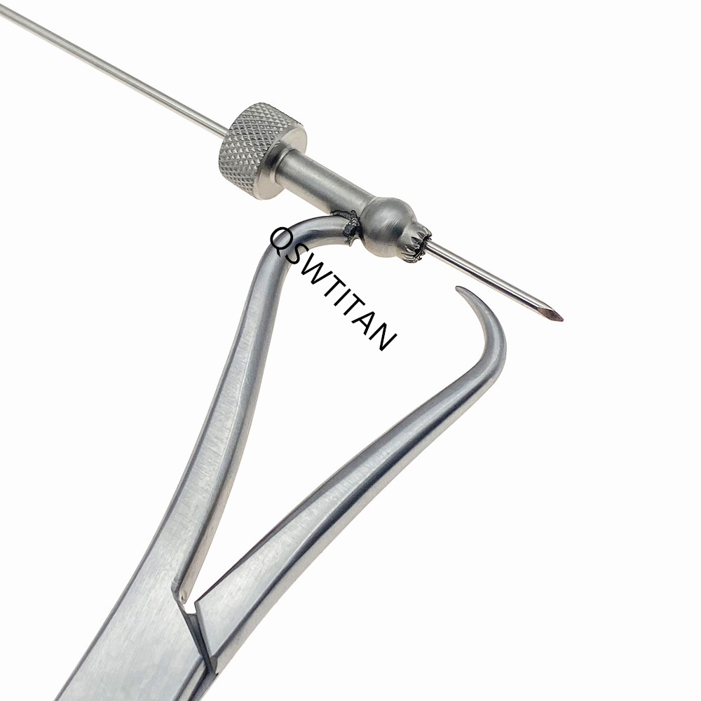Orthopedic Bone Holding Forceps Bone Plate Holding Forceps with Drill Guide 1pc Orthopedic Pet Surgical Instrument