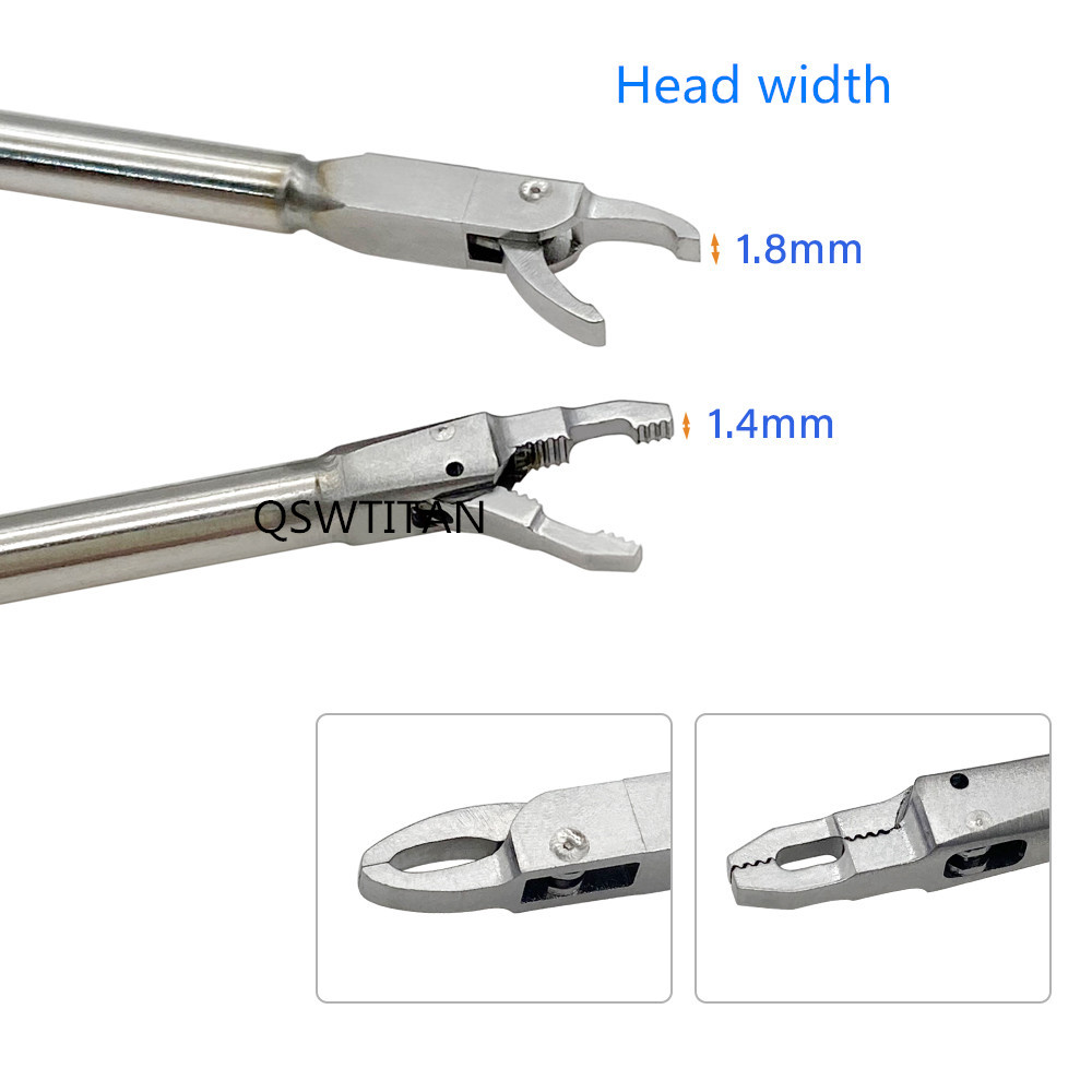 Orthopedic Knee Arthroscopic Suture Passer Shoulder Arthroscopic Instruments Suture Grasper Forceps Suture Passer Tendon Forceps