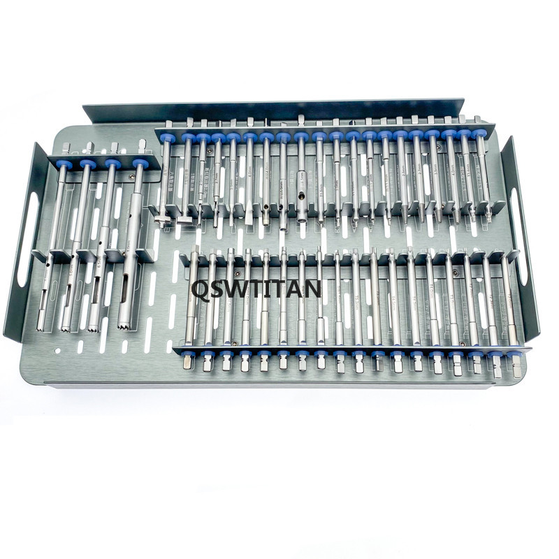 53pcs/set Orthopedics Screwdriver Surgical Screw Extractor Screw Broken Removal Instrument Orthopaedic Instruments