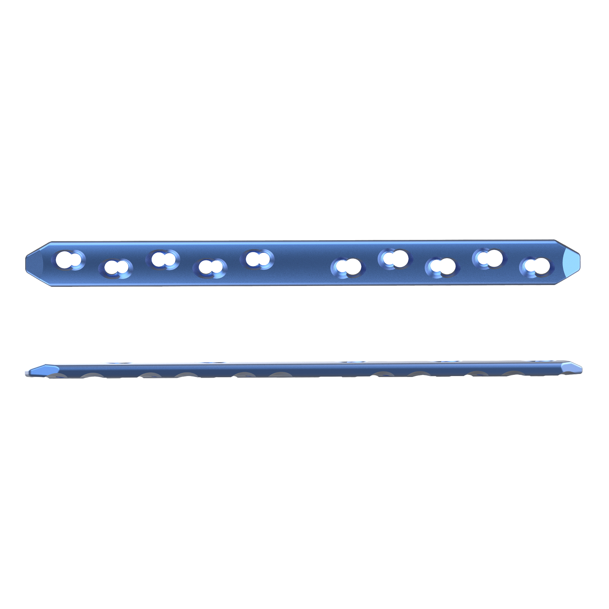 CANWELL Titanium 4.5 Straight Reconstruction Bone Large Fragment Locking Plate Orthopedic Implants CE ISO