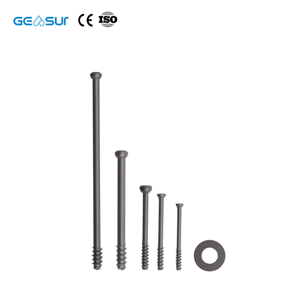 Geasure Titanium Cannulated Compression Screw System-CE & ISO 13485 Certified Class III Hospital Orthopedic Implant
