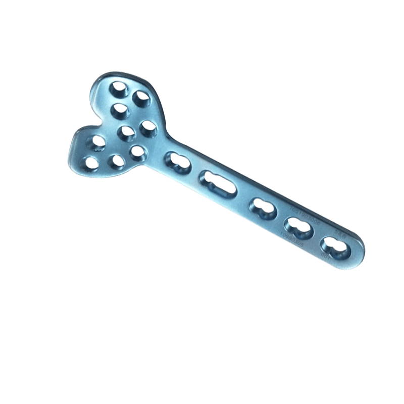Distal Radius Medial Locking Plate Orthopedic Implants Titanium Distal Radius Orthopedic Locking Plates