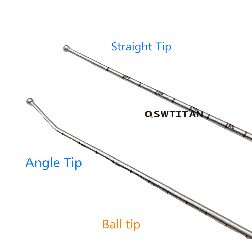 Autoclavable Spinal Nerve Probe Round Head Nerve Root Probe Stainless Steel Medical Orthopedic Instrument Pet