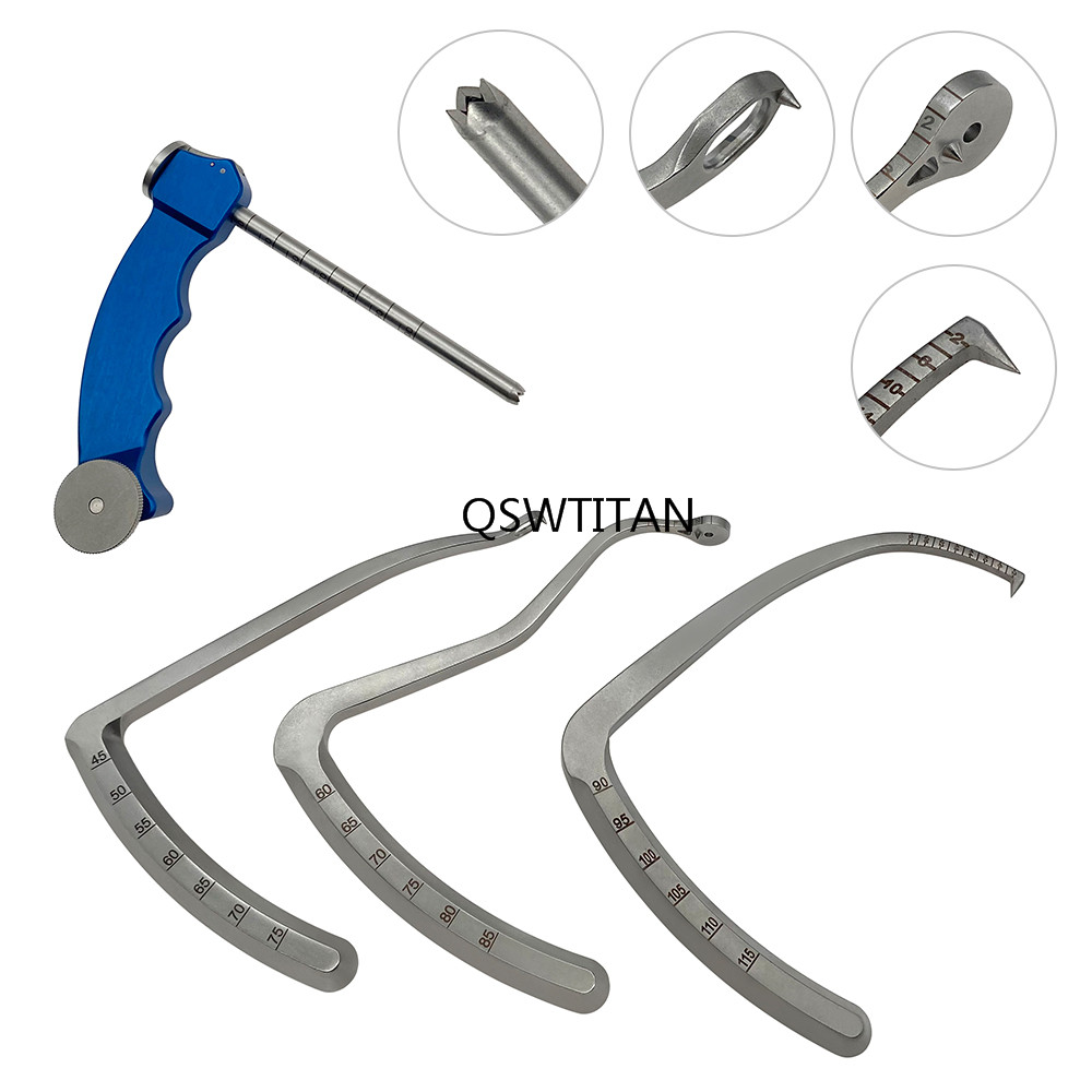 Adjustable C-type Drill Guide Sight Knee Ligament Shoulder Femoral Tibia Aimer Guider Orthopedic Surgical Instrument