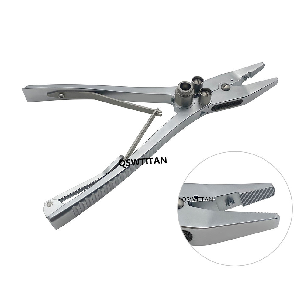 Orthopedics Reconstruction Plate Bender Bone Bending Forceps with Bone File Orthopedics Instruments Stainless Steel Bending Tool
