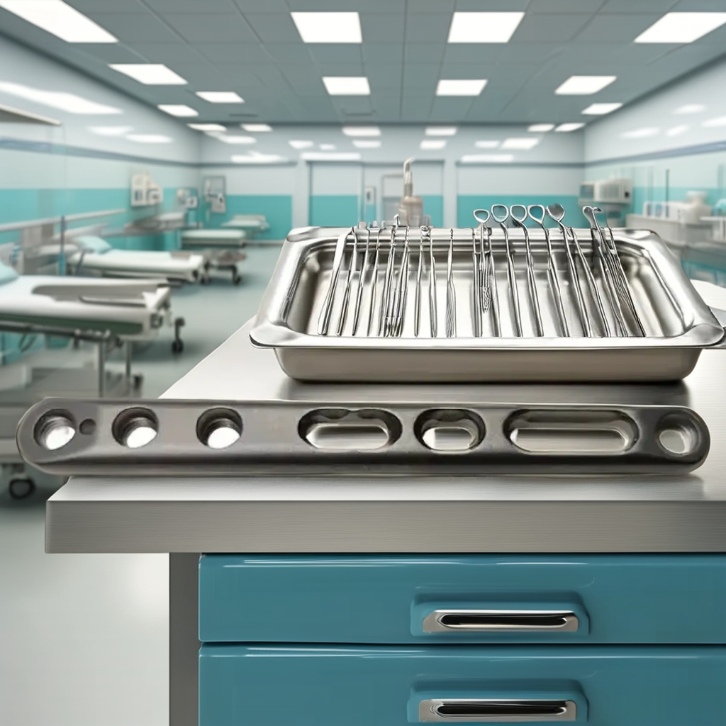 Geasure Hot Selling Titanium Alloy Orthopedic Pressure Locking Plate ZXSD04