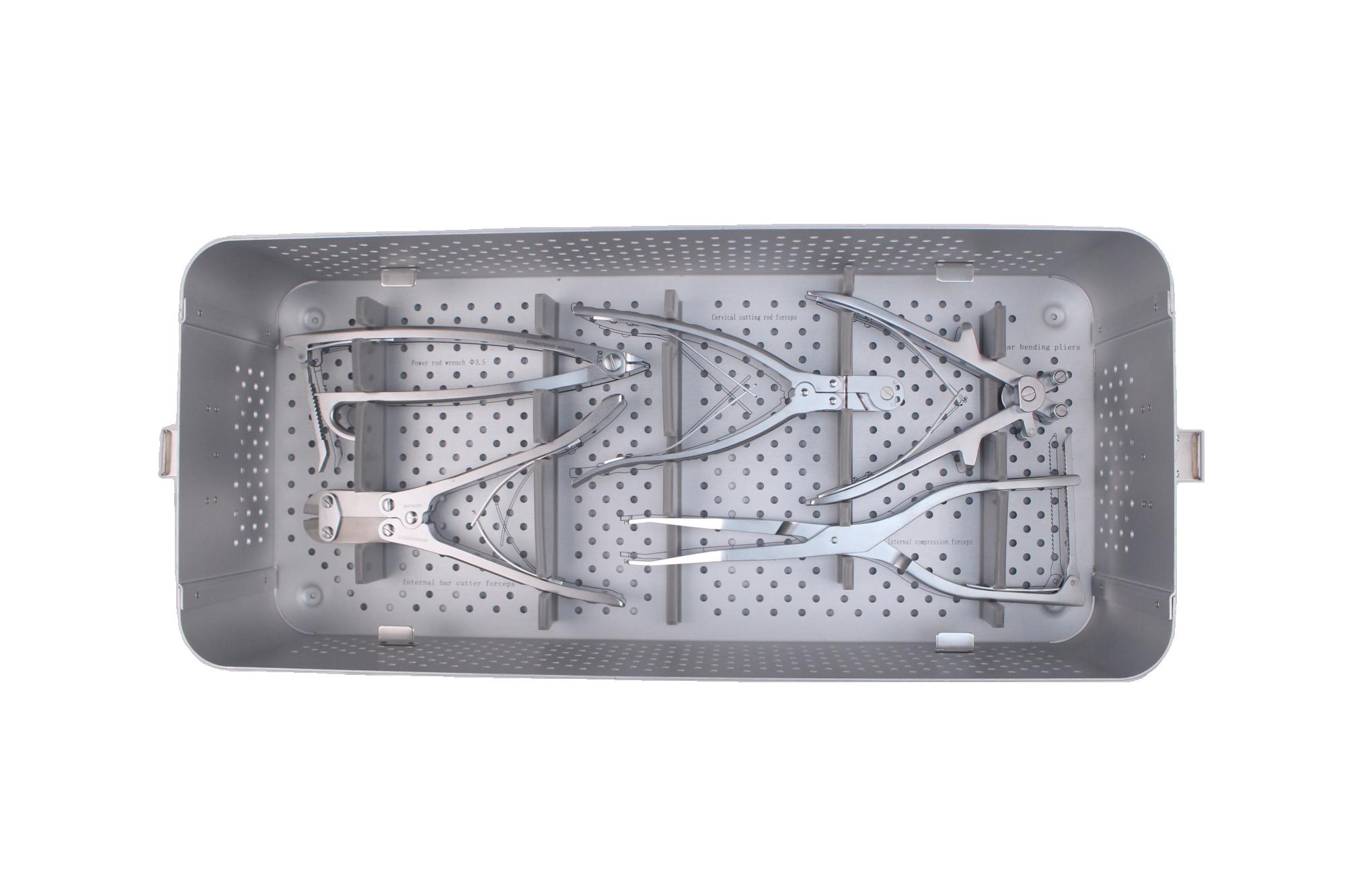 Geasure Orthopedic Spinal Surgical Instruments Posterior Cervical Screw Instrument Set GB18X01