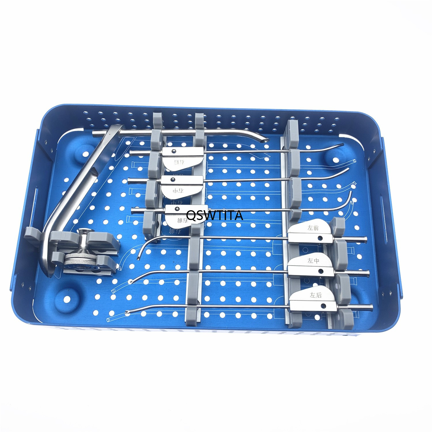 Orthopedic Instrument Set Meniscus Suture Instrument Kit Arthroscopy Line Wire Pass Thread Passing Device Instruments