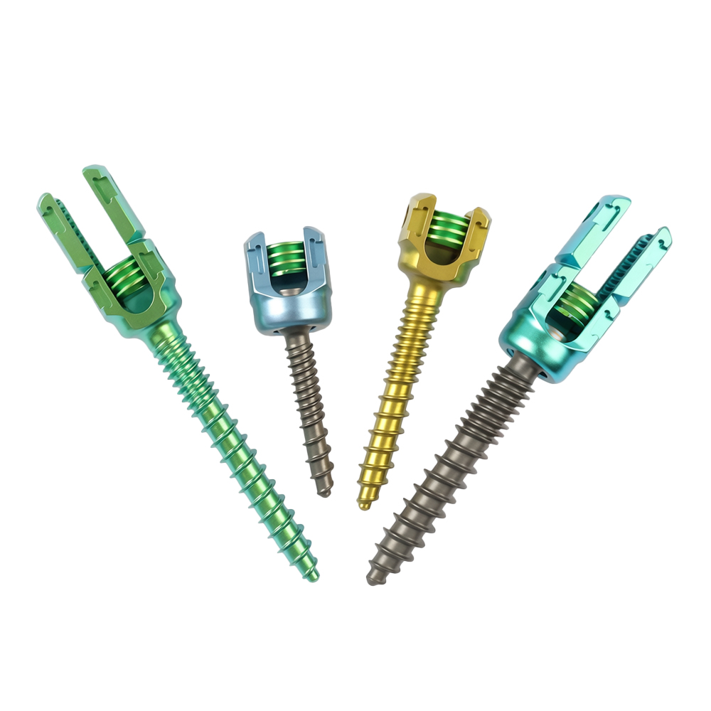 Wholesale Medical 5.5 Spine Titanium Pedicle Screws System for Surgery High Strength Titanium Alloy Spinal Screw Implant