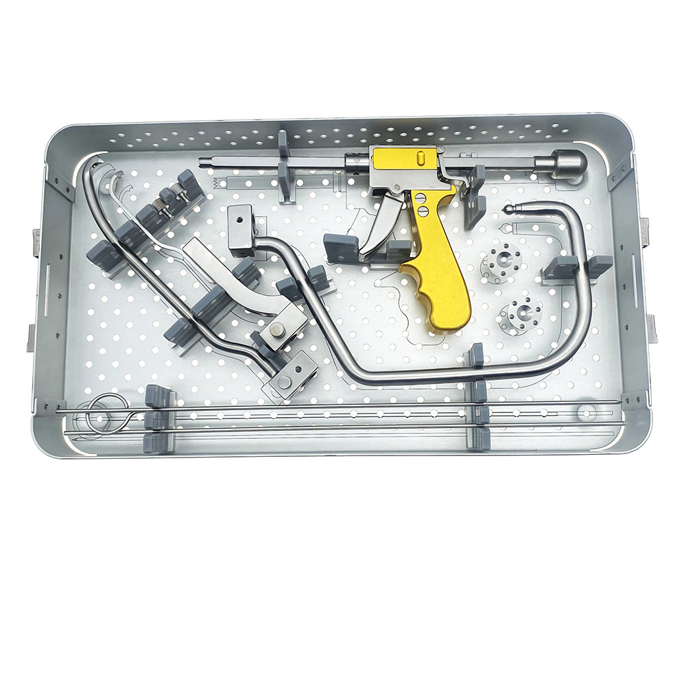 Orthopedic Surgical Instruments Gun Type Reduction Forceps Collinear Reduction Clamp Instrument Set