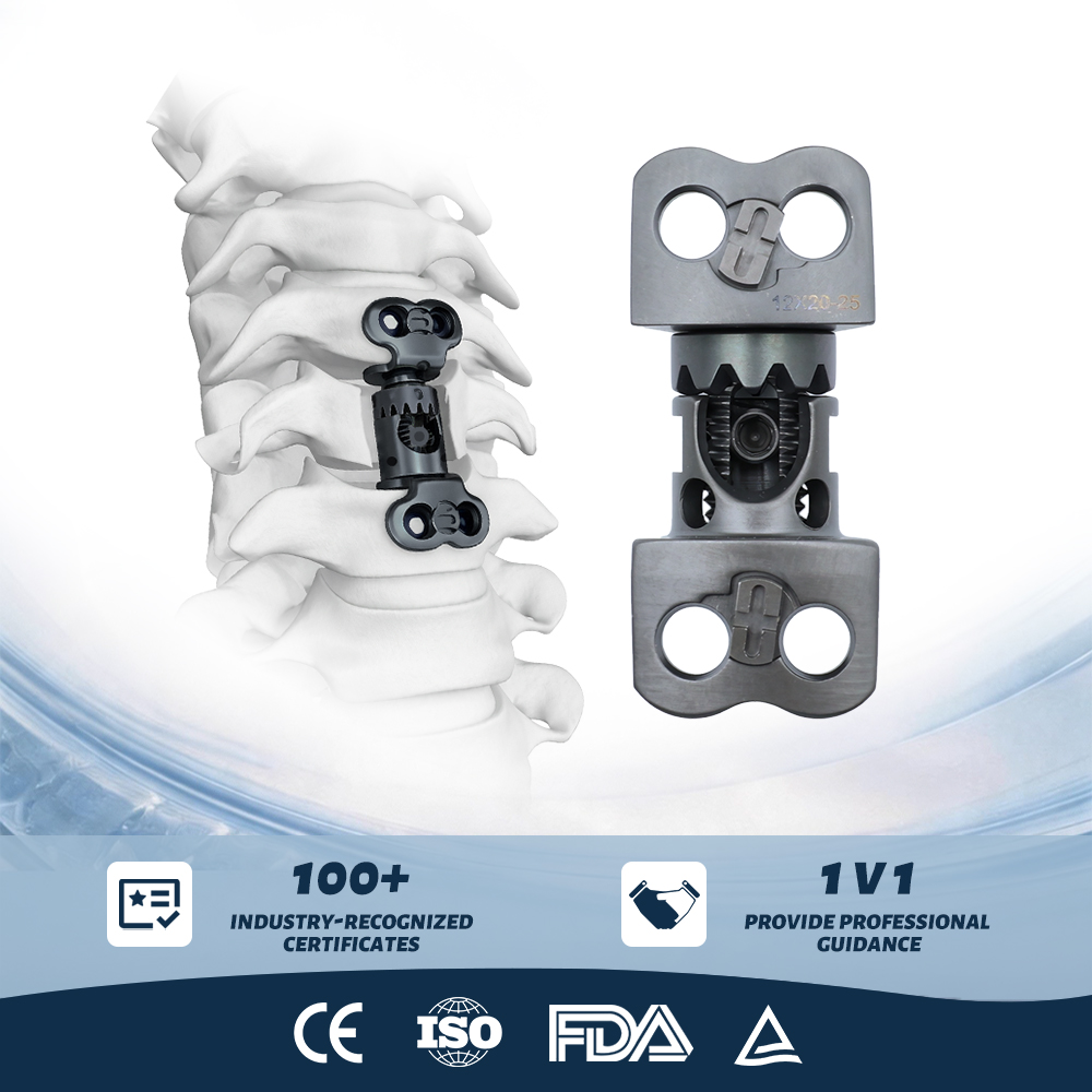 Geasure Medical-Grade Titanium Alloy Expandable Cage Is Used in Cervical Interbody fusion Surgery