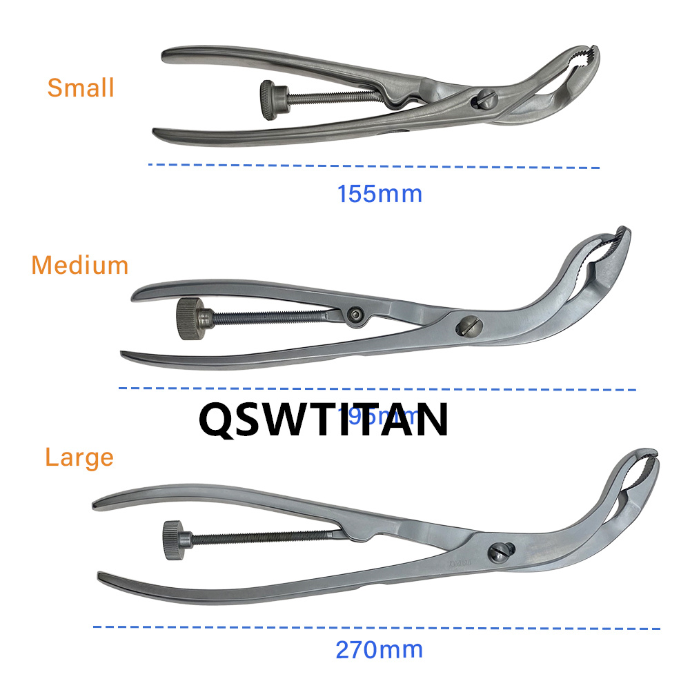 Bone Holding Forcep for Upper/lower Extremity Training Tools Bone Forceps Veterinary Orthopedics Instruments