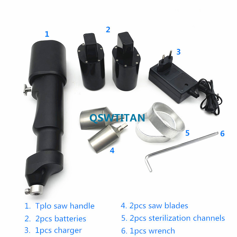 Orthopedic Bone Saw Sagittal Saw Veterinary Orthopedic Surgical Saw Electric Power Drill Tools QS TPLO Saw