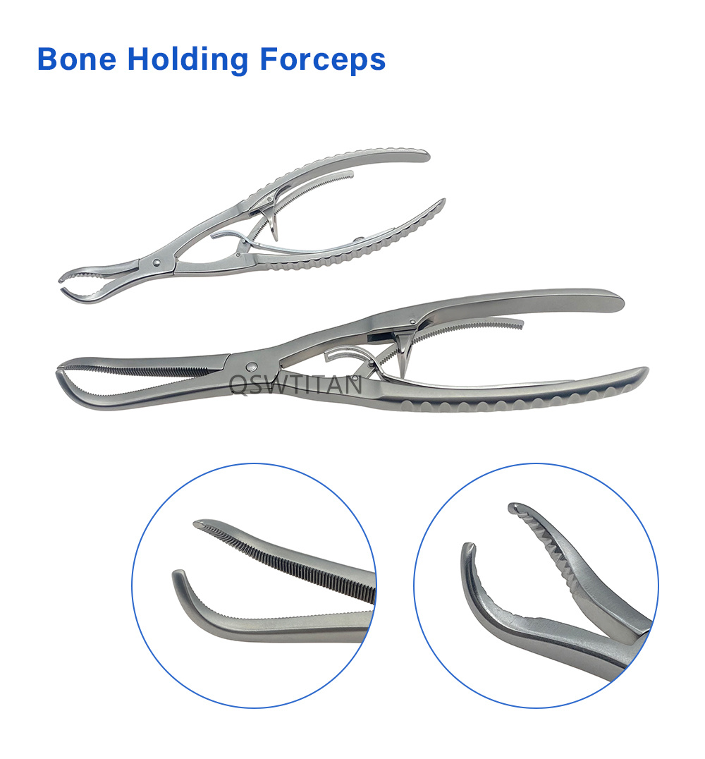 Orthopedic Self-locking Fixed Forceps Pliers Bone Holding Forceps Orthopedic Surgery Instrument Stainless