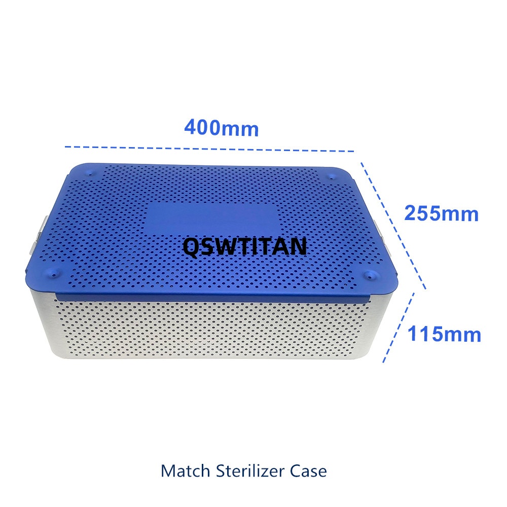 Stainless Steel Orthopedic Locking Plate Veterinary Surgical Instrument Kit for Small Animal Bone Surgery Basic Instrument Set
