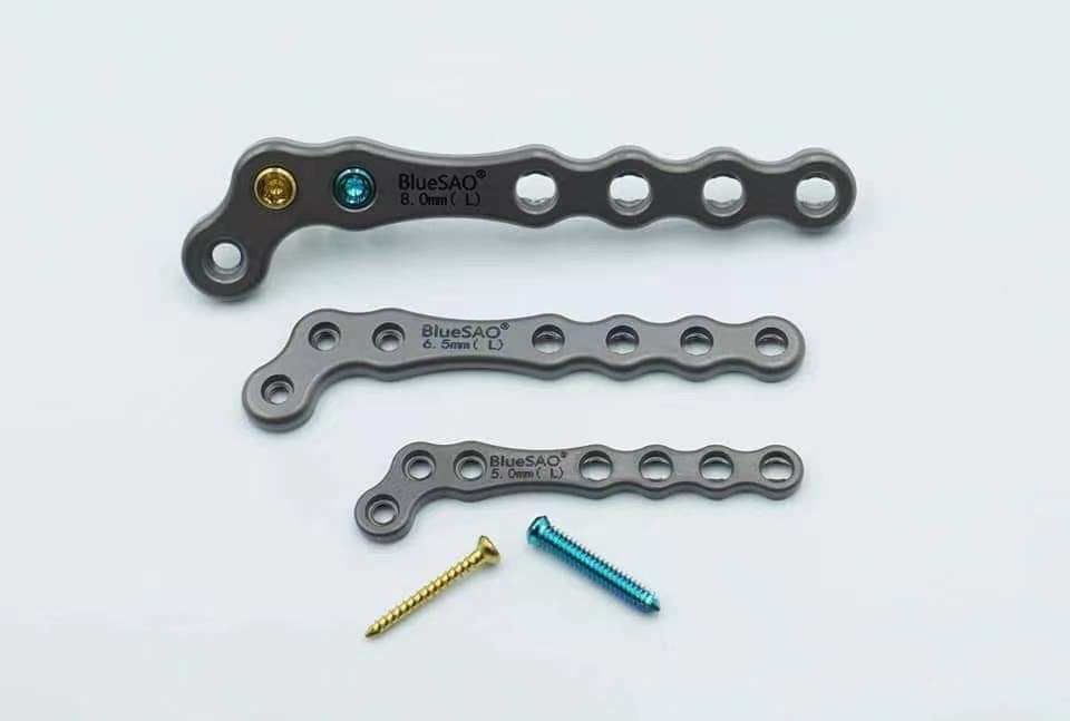 BlueSAO Professional Veterinary Orthopedic Implants L Shape Reconstruction Locking Plate