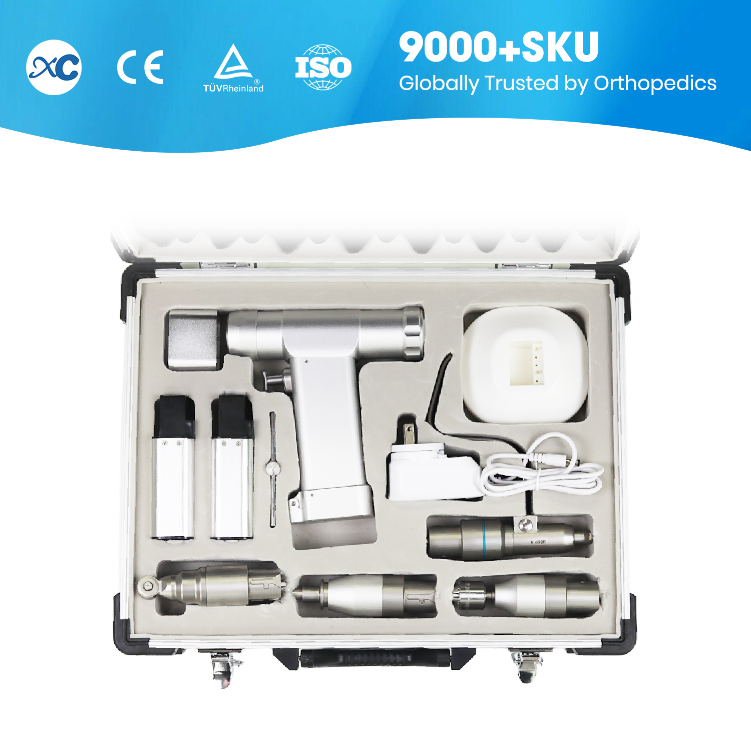 Hot Sale Orthopedic Instrument Multifunctional Surgical Drill Orthopedic Power Drill  Saw K-wire AO Chunk Surgery Drill
