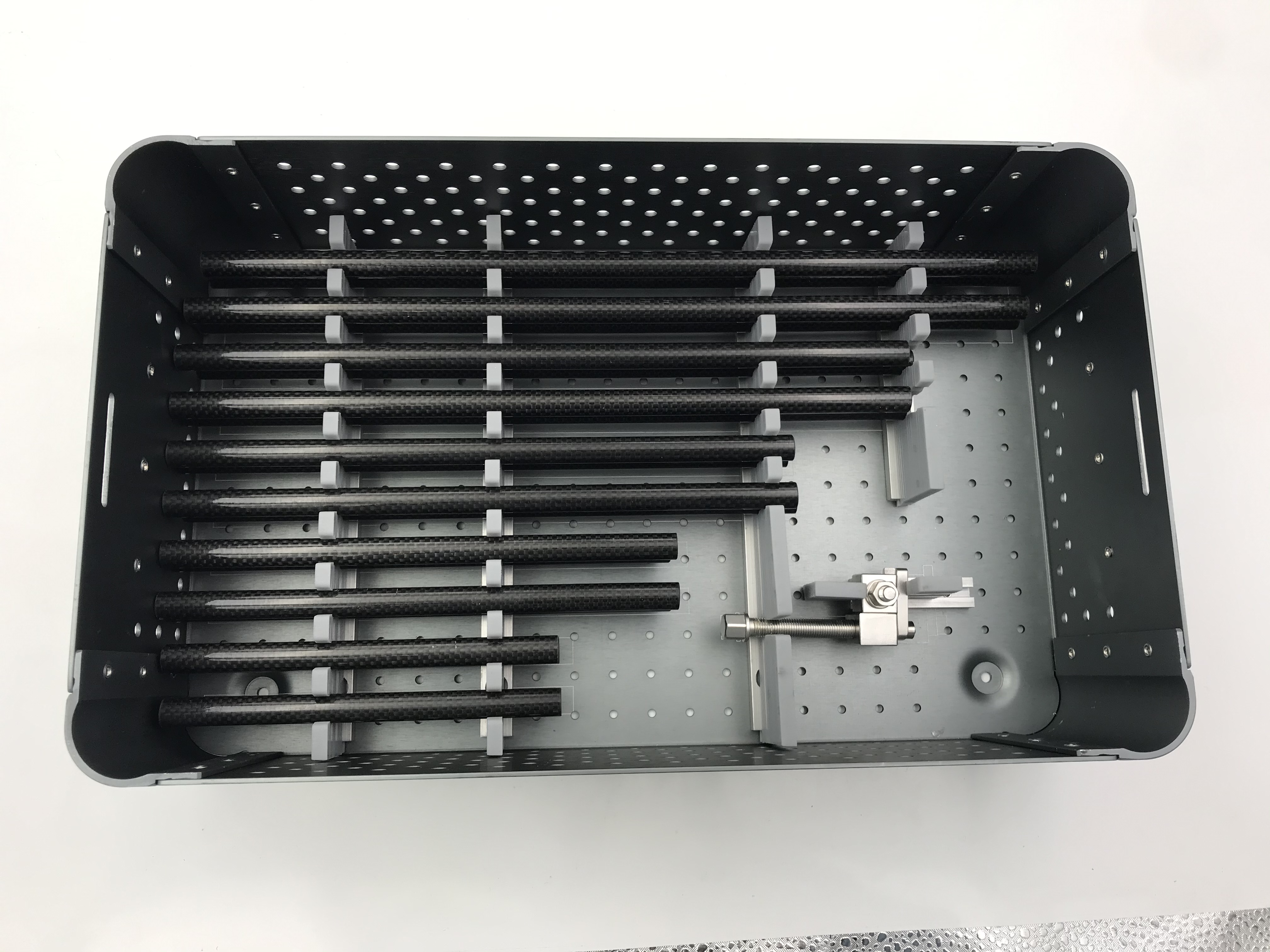 Medical Device Orthopedics Equipment Ortho Fix Tibia Lower Limb Fixer External Fixator ZAS Boxes Hoffmann Orthopedic Instruments