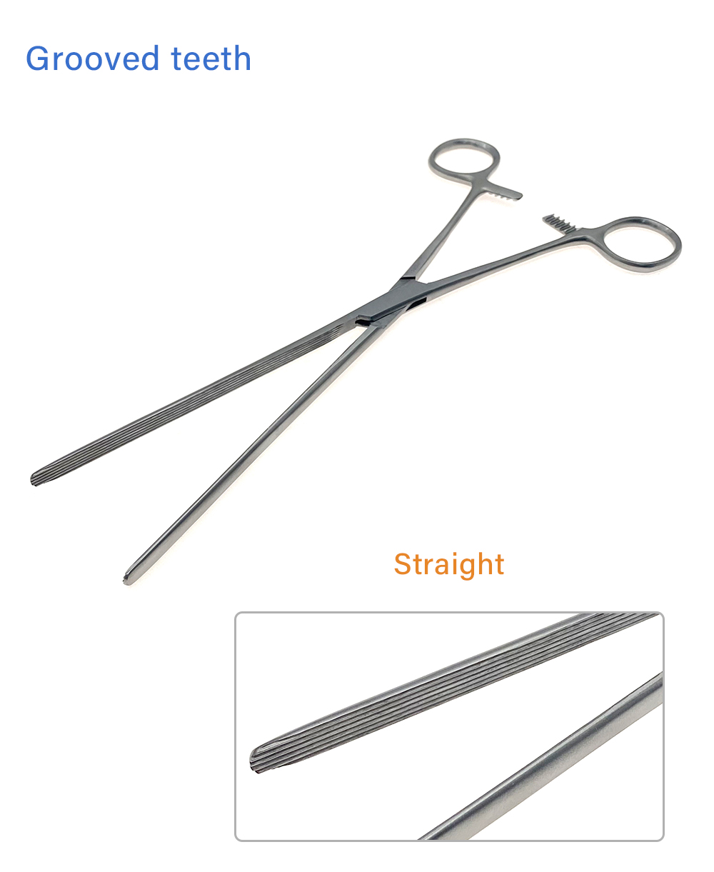 Intestine Pliers Bowel Clamps Intestinal Forceps Abdominal Clamping Fixed Pet Cat Dog Orthopedic Surgical Instruments