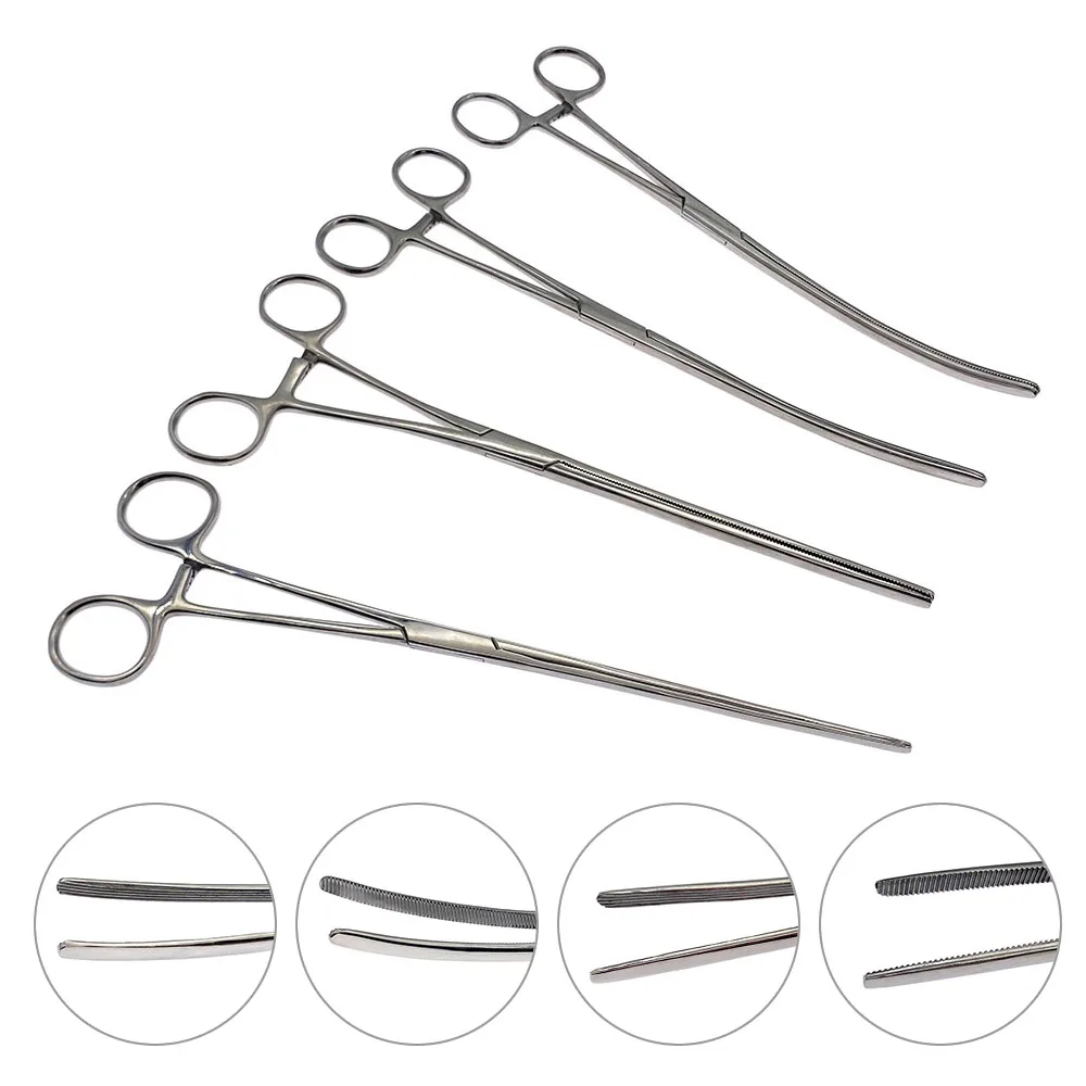 Stainless Steel Intestine Clamp Pliers for Cat Dog Animals Pet Orthopedics Veterinary Surgical Instruments