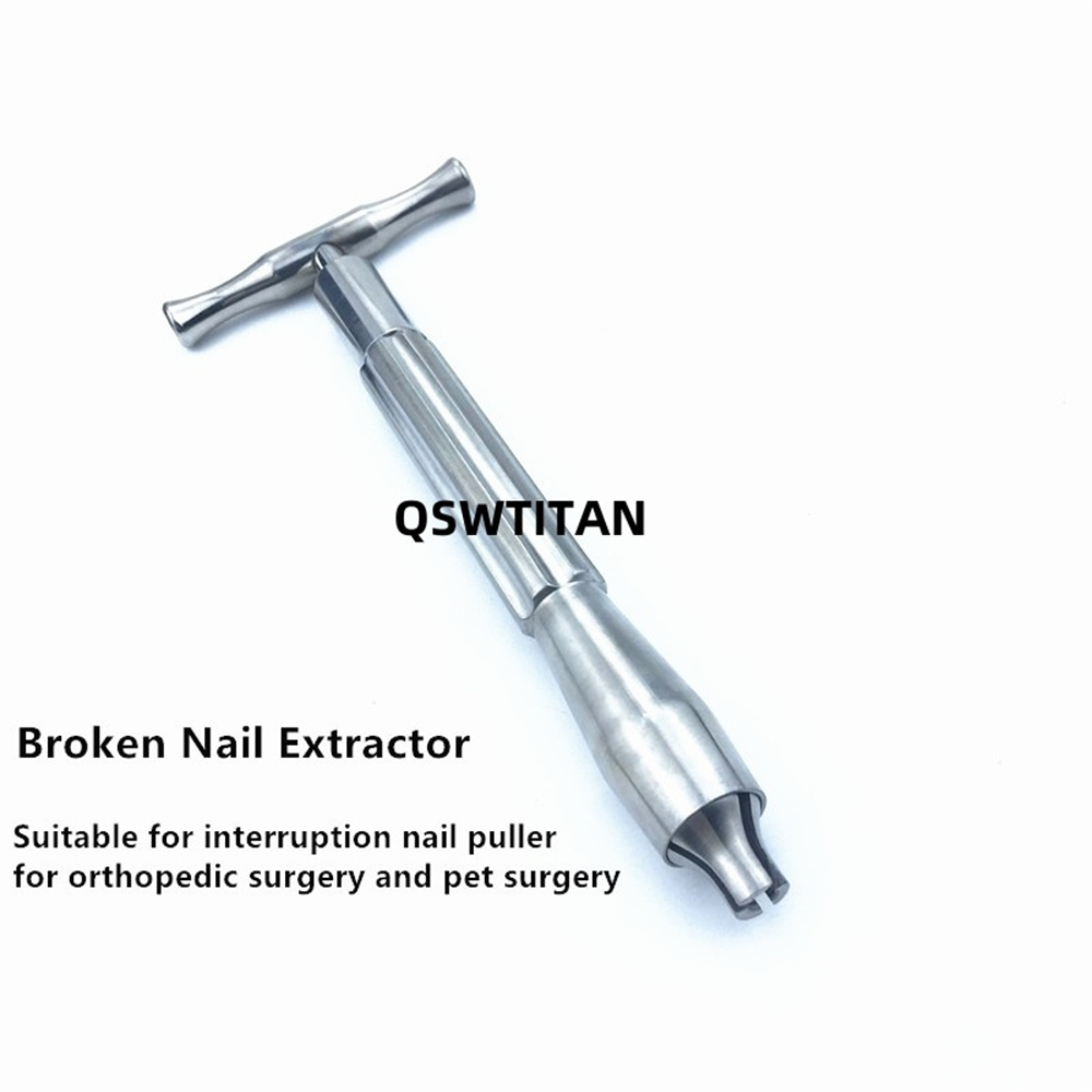 Bone Screw Extractor for Upper Lower Extremity Orthopedics Veterinary Instrument