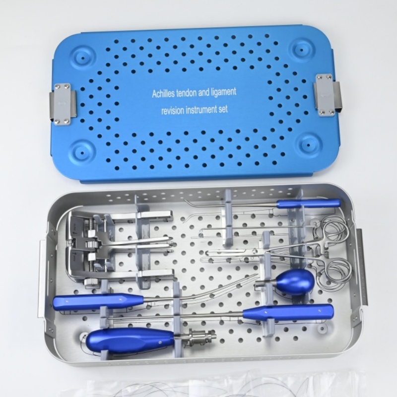 Orthopaedic Instruments Sports Medicine Box Stainless Steel Instrument Surgical Small Forceps Ankle Arthroscopic Instruments