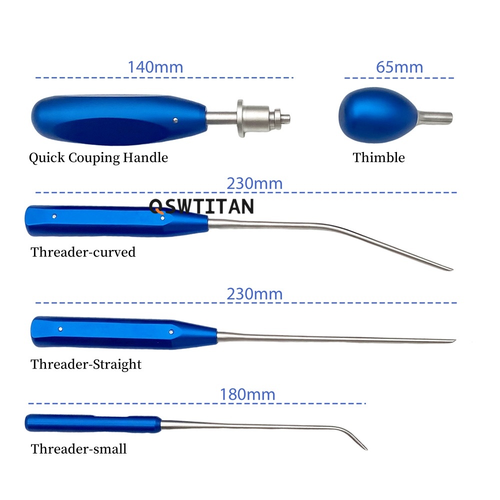 Orthopedic Surgical Instruments Sports Medicine Instrument Achilles Tendon and Ligament Revision Instrument Set