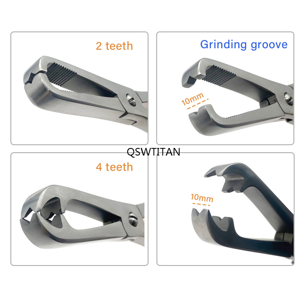 Bone Holding Forceps Four Tooth Orthopedic Surgical Instrument Trauma Instrument Bone Reduction Forceps Autoclaveable