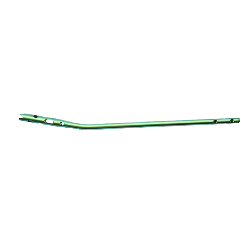 Geasure Titanium Alloy Intramedullary Tibia Nail Interlocking Orthopedic Implant Class III 1 Year Warranty