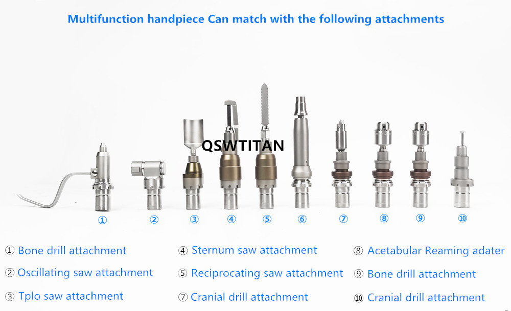 Orthopedic Power Bone Drill Electric Drill and Saw K Wire Multifunctional Handpiece Veterinary Surgical Instruments