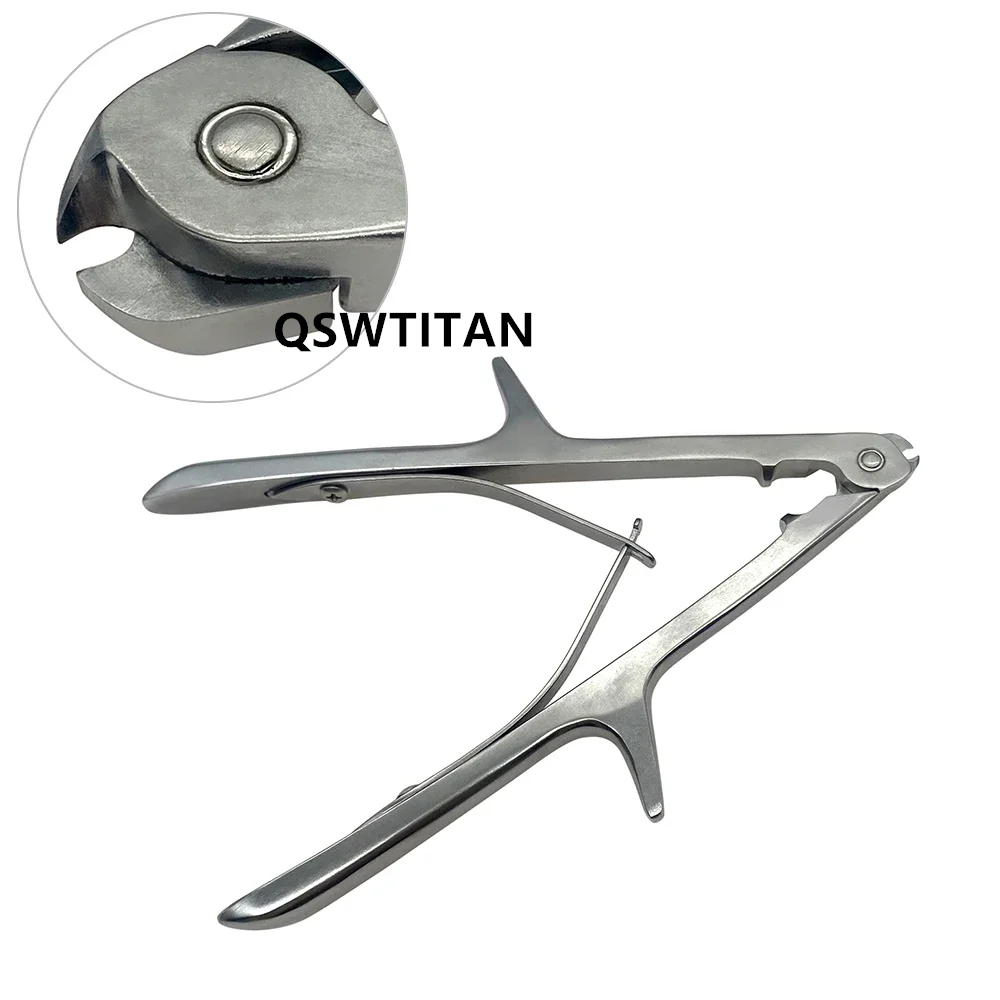 Orthopedic Titanium Mesh Scissors Bone Surgical Instruments Cage Shears