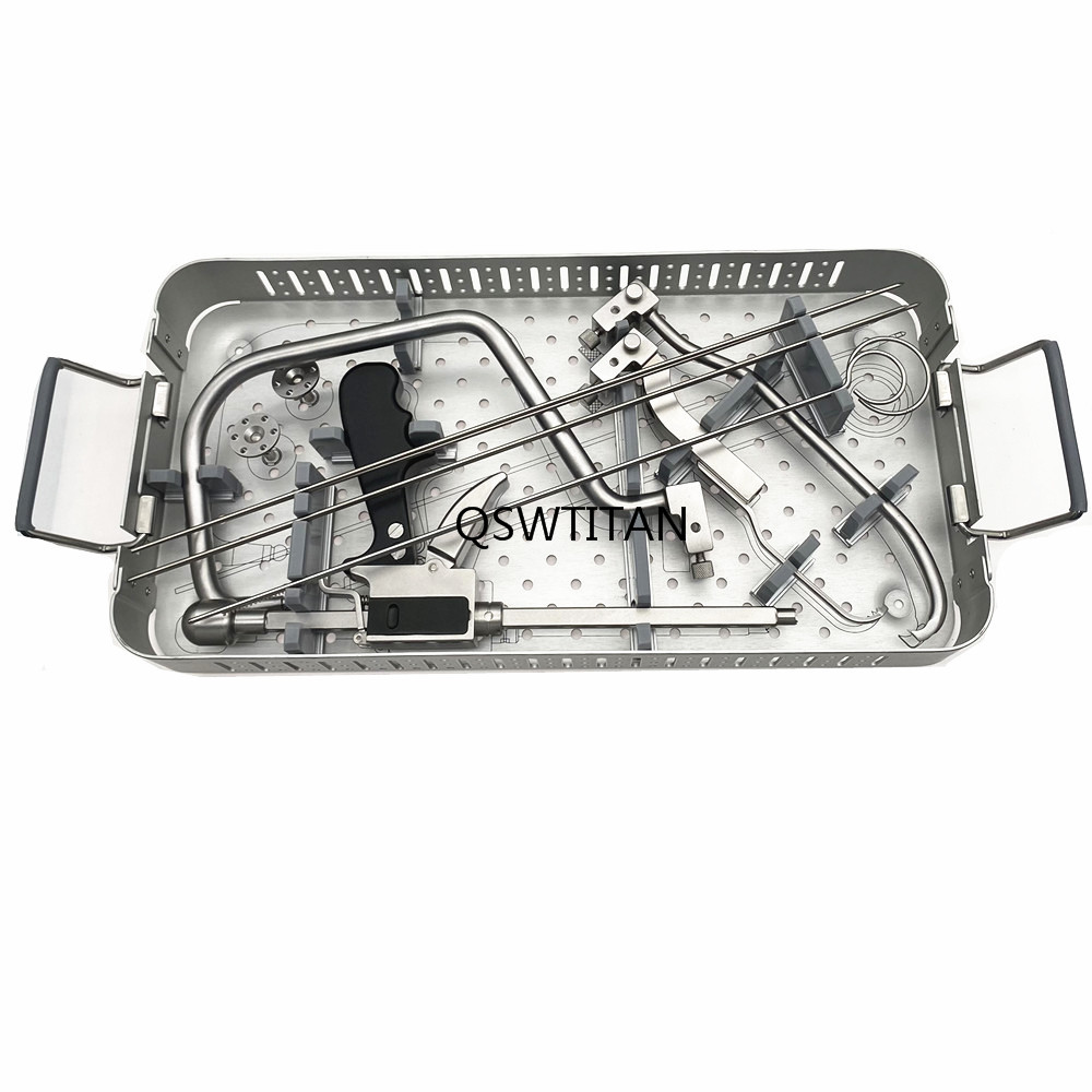 Orthopedic Fracture Recovery Medical Tools Kit Collinear Reduction Clamp for Trauma Surgical Plate Instrument Set