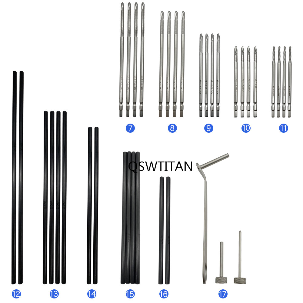 Orthopedic Surgical Instruments External Fixation Fragment Set Multi-Joint Type Forearm Wrist External Fixator Set