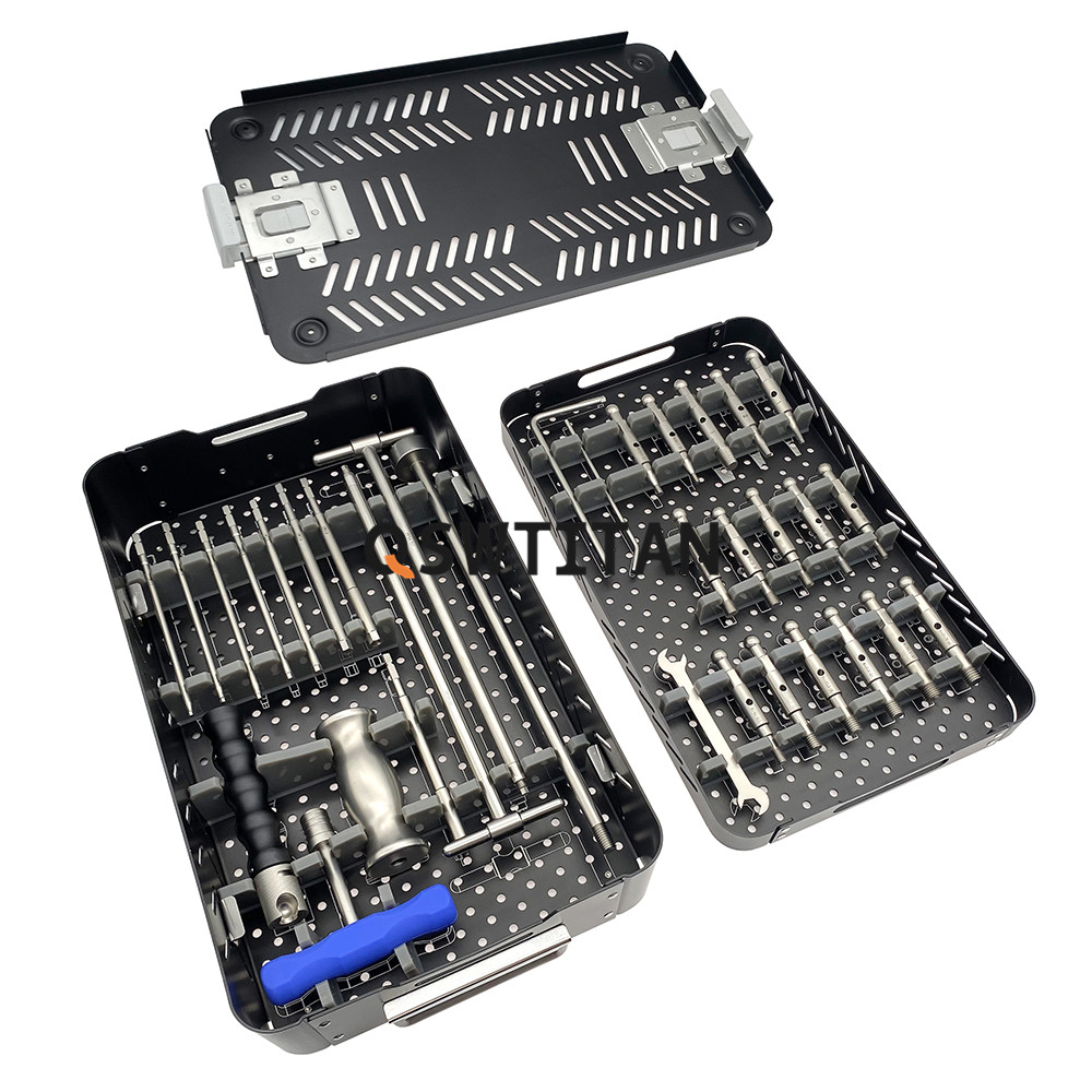 Broken Screw Removal Instrument Set II for Intramedullary Nail Removal Orthopedic Pet Surgical Instrument Kit