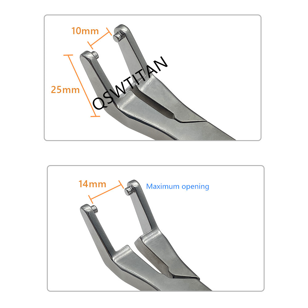 Orthopedic Anti-spinning Rod Nail Lifter Rod Holding Clamp Autoclaveable Spinal Lumbar Surgery Holding Forceps Rod Press
