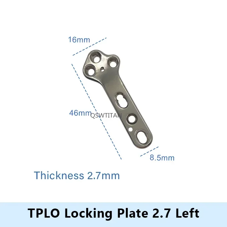 Left 2.7 TPLO Plate