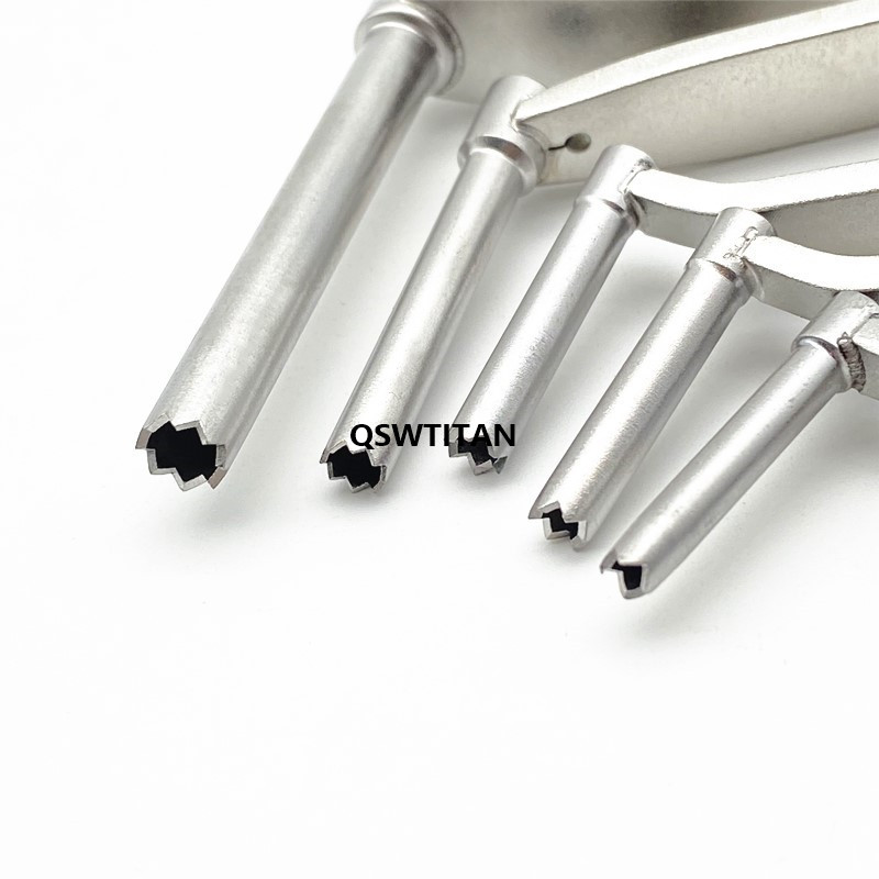 Orthopedic Instrument Bone Drill Bits Guider Sleeve Orthopedic Drill Sleeve Pointed Drill Guide Double