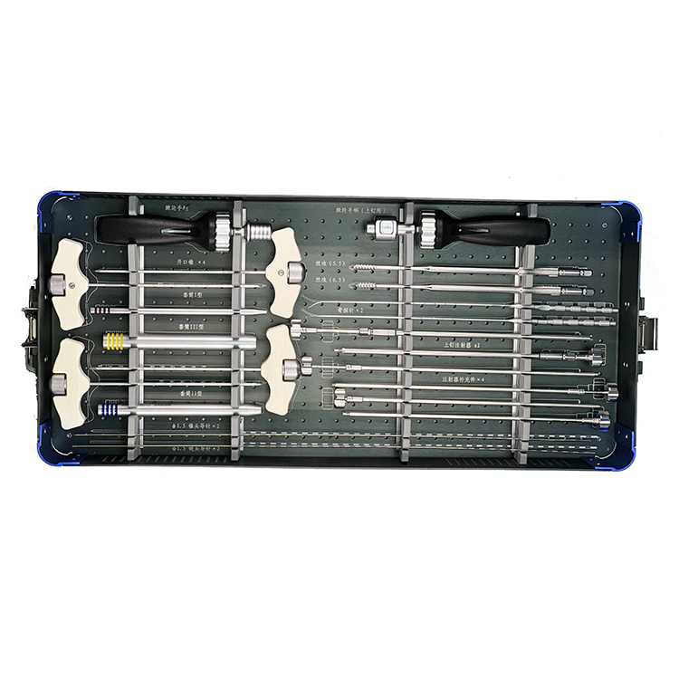 Geasure Competitive Price Orthopedic Surgical Instruments Vertebral Body Shaping Pedicle Screws Instruments Set Class I 1 Year