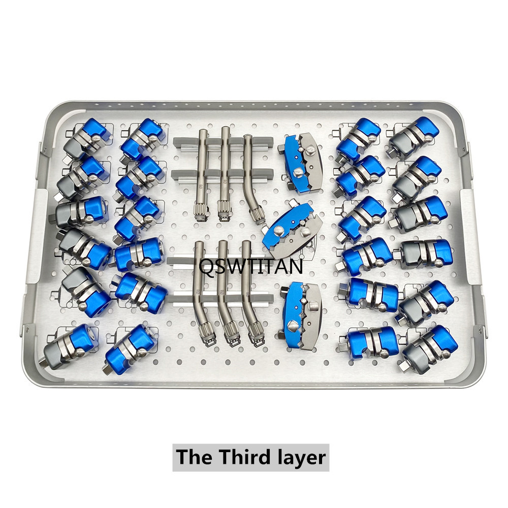 Surgical Instrument Stainless Steel Orthopedic External Fixator Instrument Set for Lower Limb Instrument Set