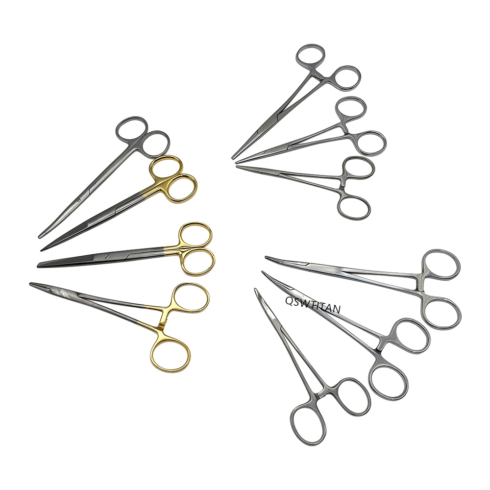 Animal Ovariectomy Spay Kit Ovary Ligation Set Sterilization Tool with Box Pet ovarian surgical instruments Stainless steel