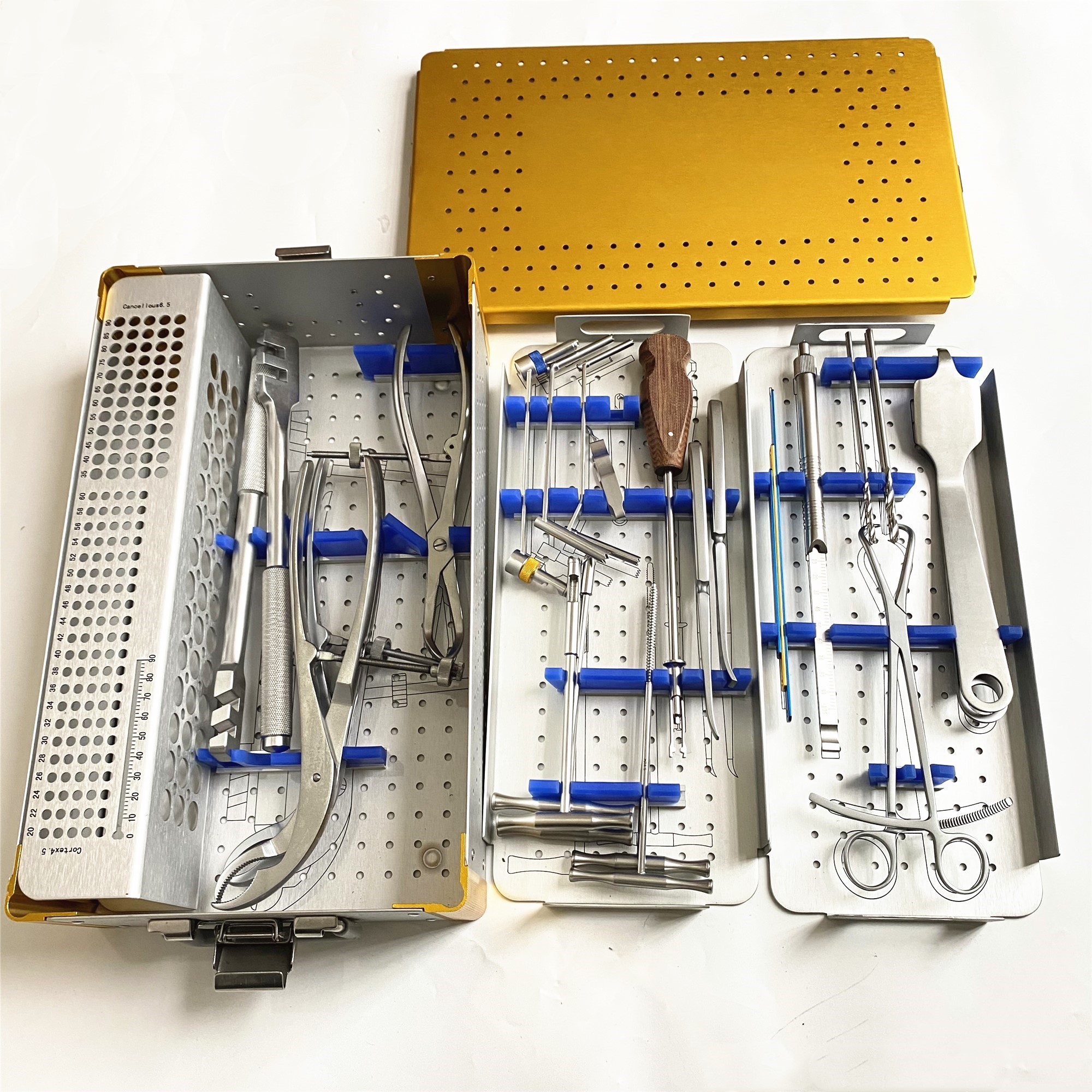 Orthopedic Lower Limbs Instrument Kit for Large Bone Surgery Orthopedic Set  Large Fragment Instrument Set