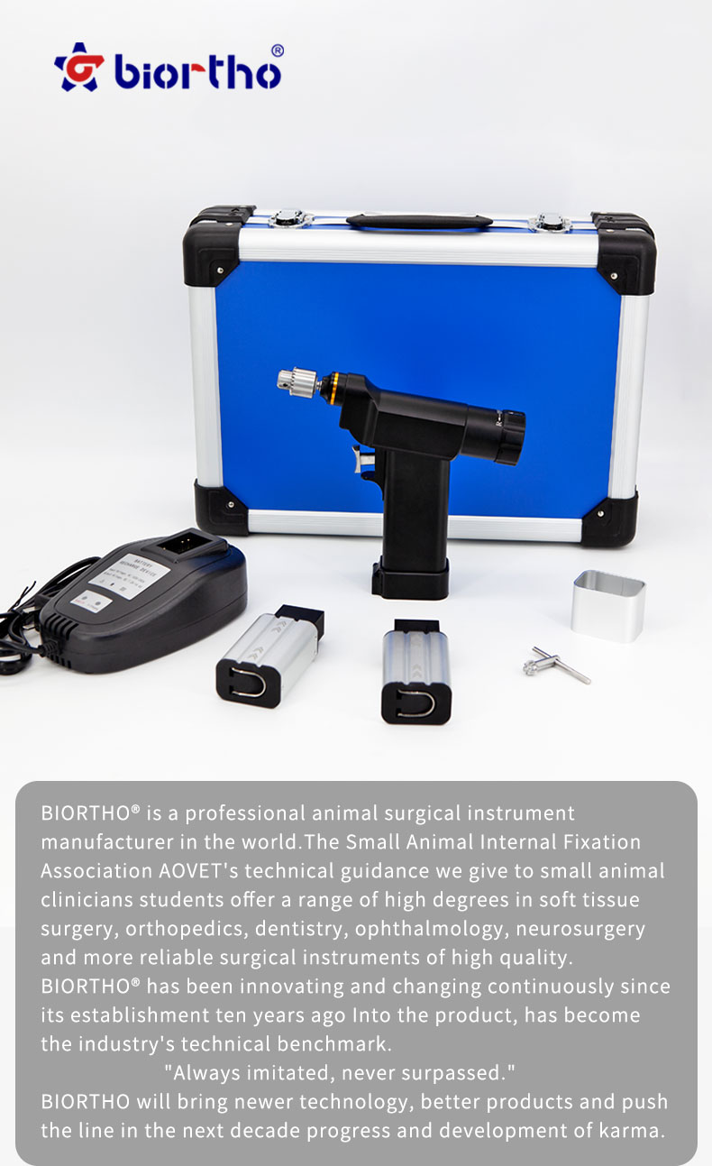 BW 7.2V Cannulated Drill Set Orthopedic Electric Drill