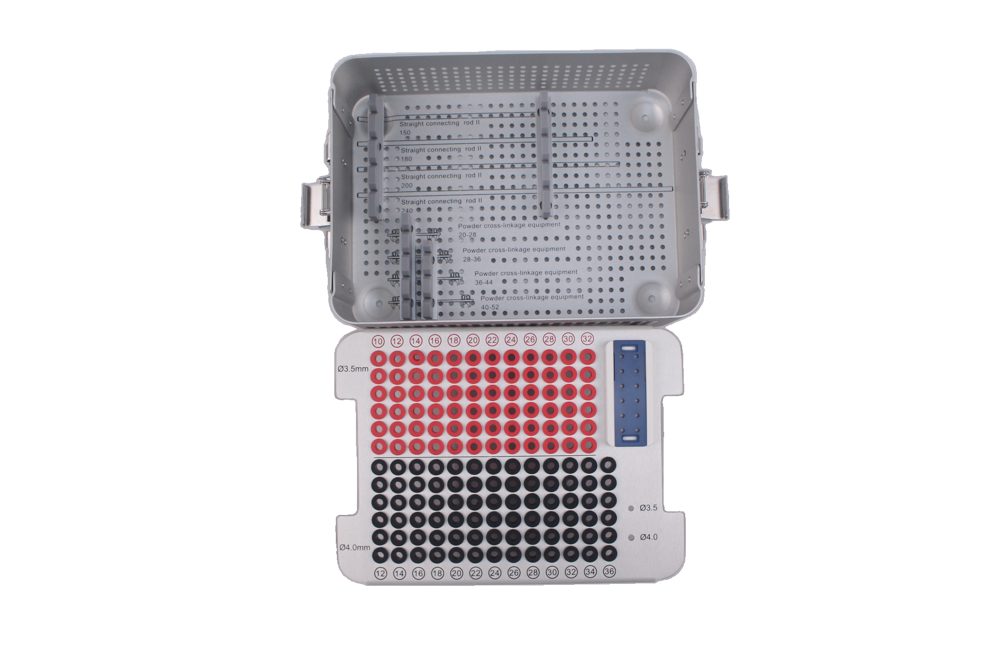 Geasure Orthopedic Surgical Instrument Posterior Cervical Screw Box-CE Certified the Basis of Surgical Instruments