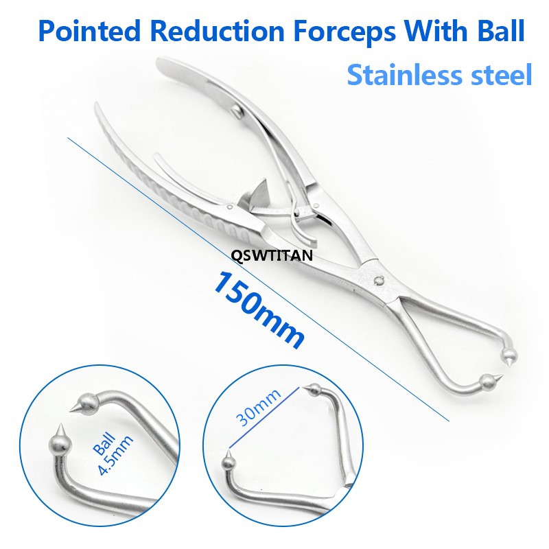 Pointed Reduction Forceps With Ball