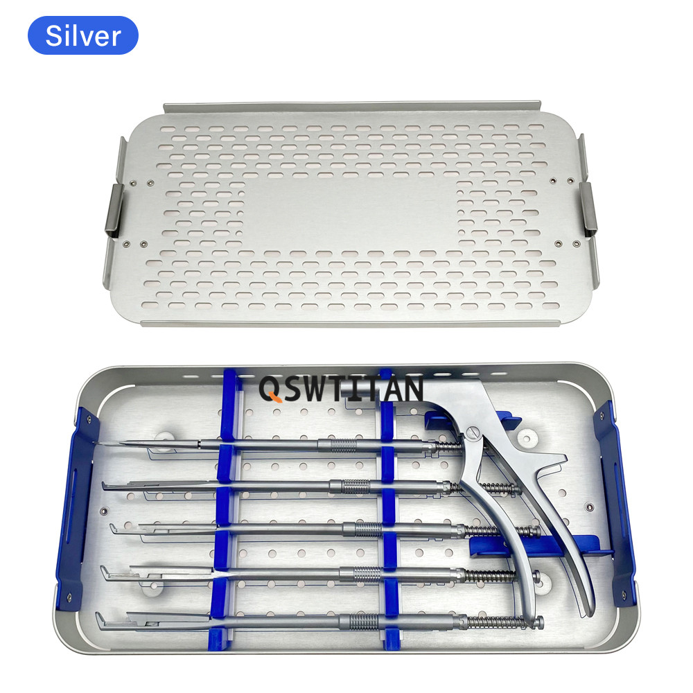 Rotating Kerrison Rongeur Set Veterinary Orthopedic Instruments Spinal Neuro Surgical Instruments