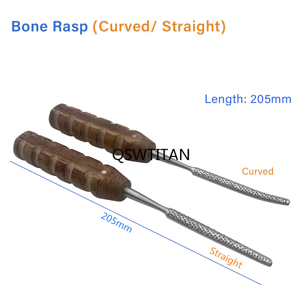 Orthopedic Animal Hip Joint Operating Hip Arthroplasty Set Hatt Spoon Hip Retractor Bone Rasps Pet Surgical Instruments
