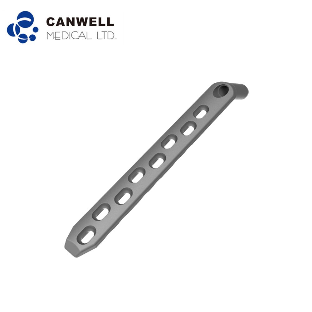 Canwell CE/ISO Certified Titanium Dynamic Hip Screw DHS DCS Lag Screw Orthopedic Compression Plate Model CanDHC/DCS for Fracture